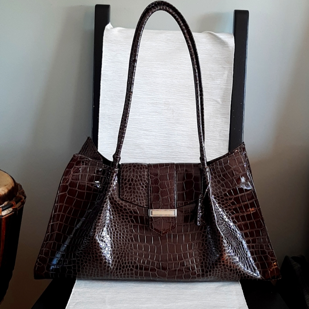 XL Bianca Nygard tote/purse in brown
